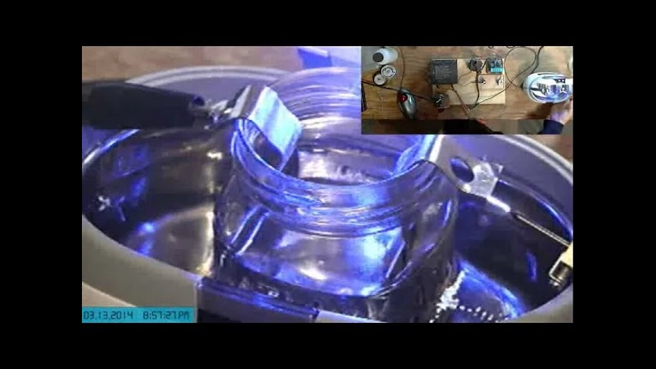 #359 - 20140515 - HHO HV + ultrasonic cavitation experiment