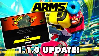 ARMS 1.1.0 Update Walkthrough! - ARMS Spectator Mode, LAN, Arena, Fixes, & More!