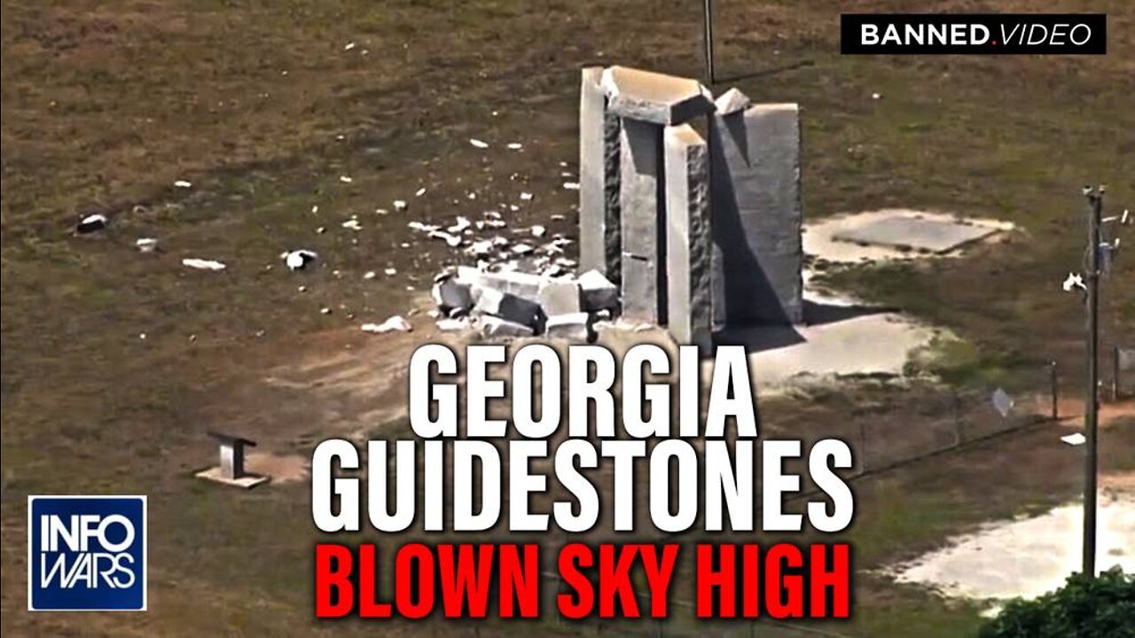 CHOPPER VIDEO: Georgia Guidestones Blown Sky High