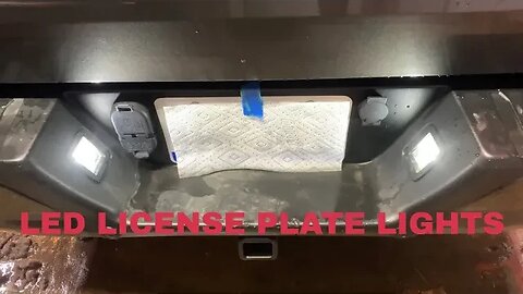 2015-2020 Ford F-150 LED License Plate Bulb Installation