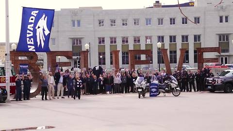 VIDEO: Governor, fans wish UNR good luck in Sweet 16