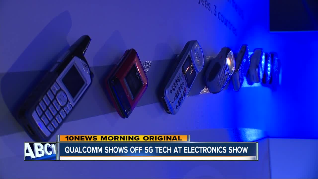 Qualcomm shows off 5G Tech at Consumer Electronics Show