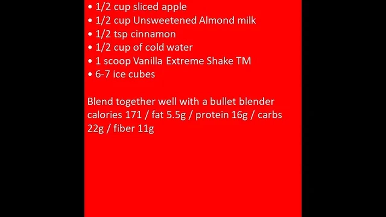 APPLE PIE SMOOTHIE