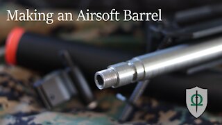 Machining An Airsoft G36 Barrel