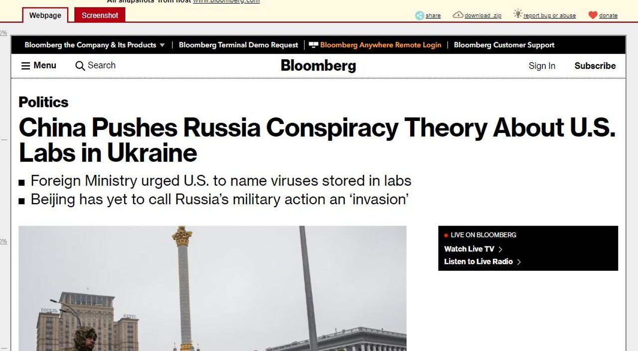 US Department of Defense Bio-labs in Ukraine Now Conspiracy Fact