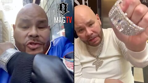 "I Do Not Care" Fat Joe Pulls Up To Pristine Jewelers Dolo With His $4M Watch On! ⌚️