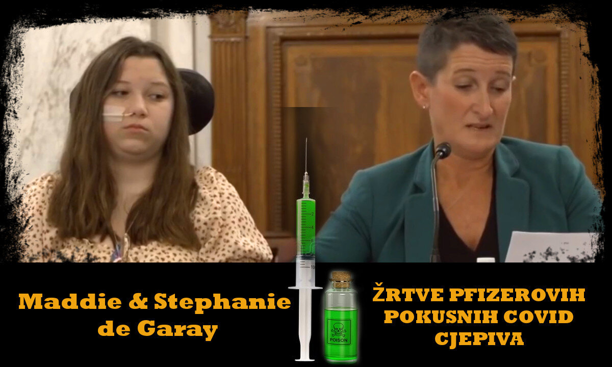 Maddie i Stephanie de Garay - Potresna ispovijed sudionice Pfizerovih pokusa Hrvatski prijevod