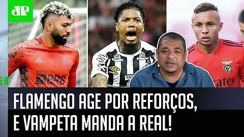 "A gente SABE da VAIDADE desses caras do Flamengo!" Vampeta MANDA REAL sobre Marinho e Cebolinha!