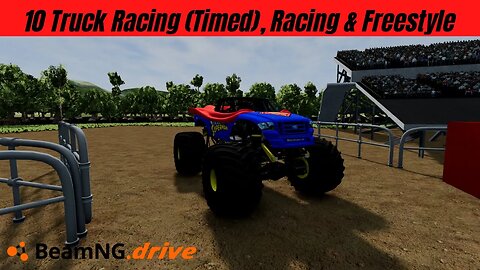 Monster Jam Salinas 2013| Monster Tour BeamNG.Drive Monster Jam #beamngdrive #monsterjam