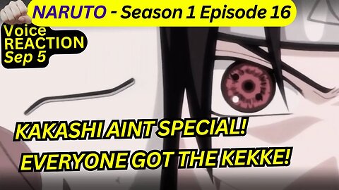 Sauske gets Sharingan! So Naruto gets Fox? | naruto anime reaction s1 episode 16 video harsh&blunt