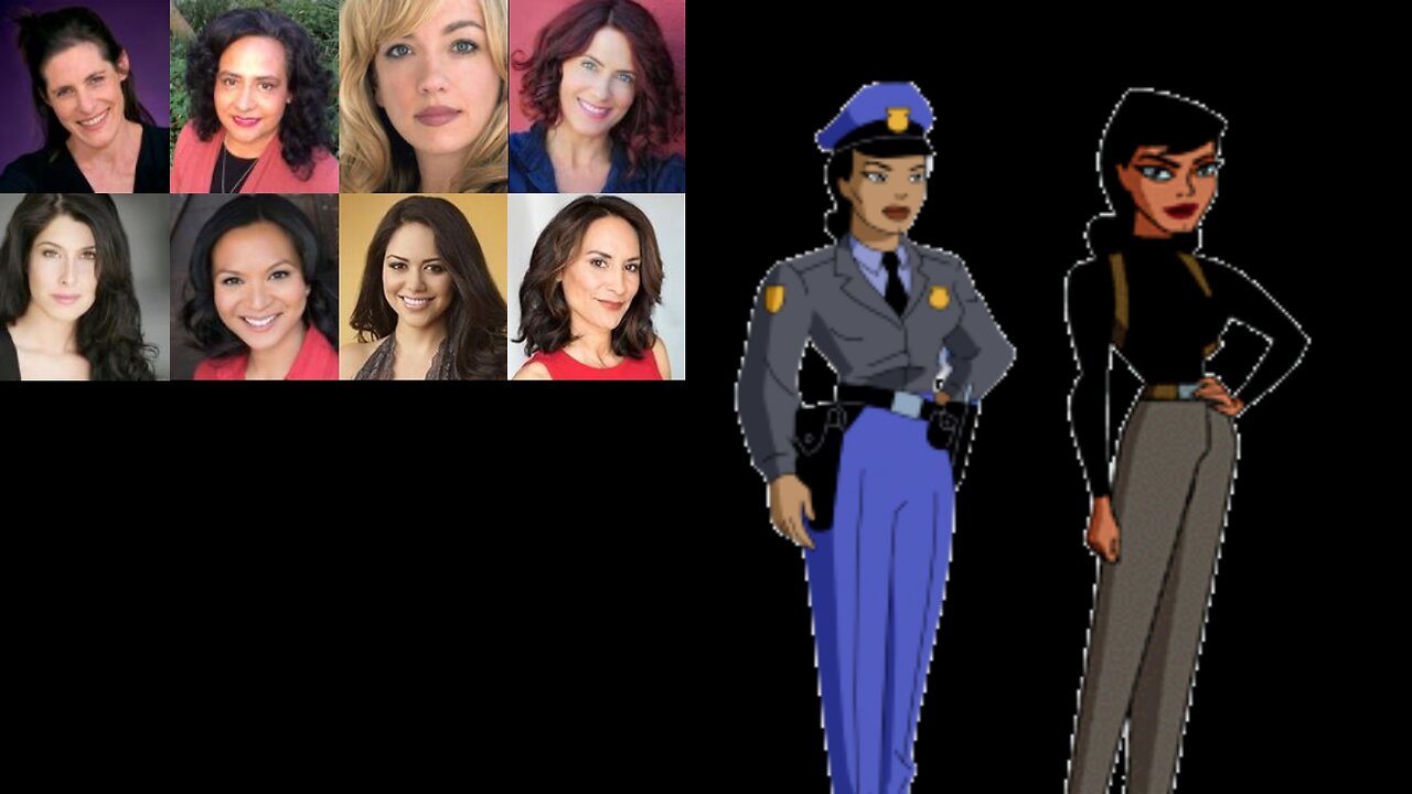 Animated Voice Comparison- Renee Montoya (Batman)