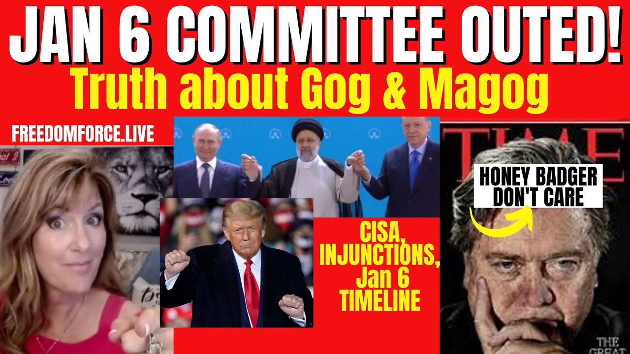 Jan 6 Committee Outed! Bannon Trial, Deleted Texts, Capitol Letter, Gog & Magog, CISA 7-20-22