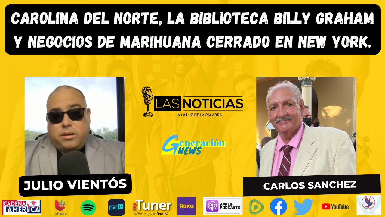 Carolina del Norte, la biblioteca Billy Graham y negocios de Marihuana cerrado en New York.