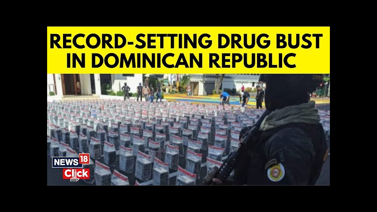 Dominican Republic Reported Largest Cocaine Seizure On December 6, 2023, At Port |English News |N18G