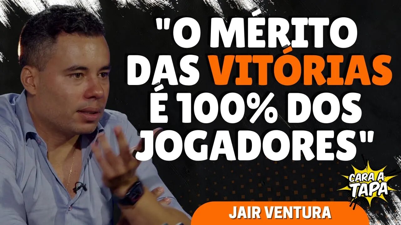 JAIR VENTURA ACREDITA QUE TREINADORES NÃO GANHAM JOGOS