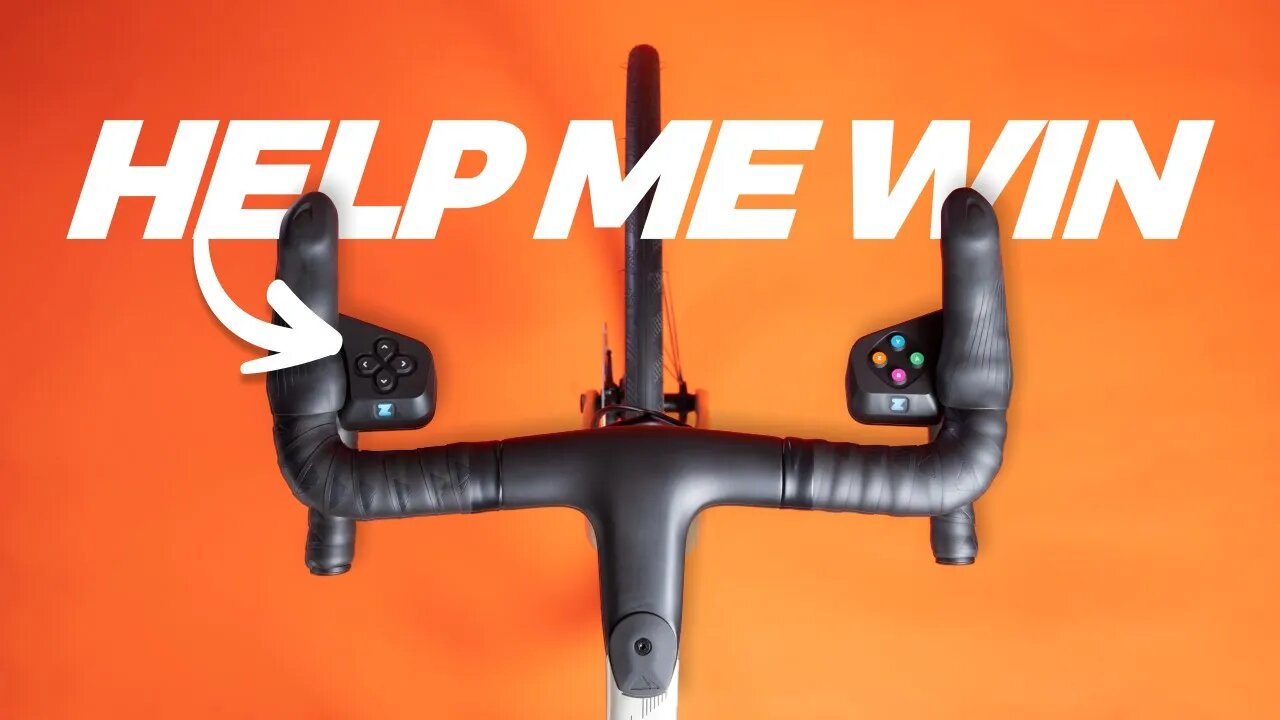 Turbo trainer ate my green screen in this Zwift Race 🤪