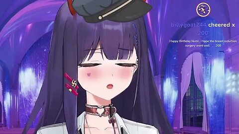 Numi Baited to Show Chest