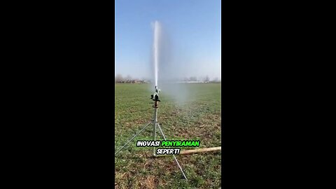 Sistem pengairan modern pada pertanian