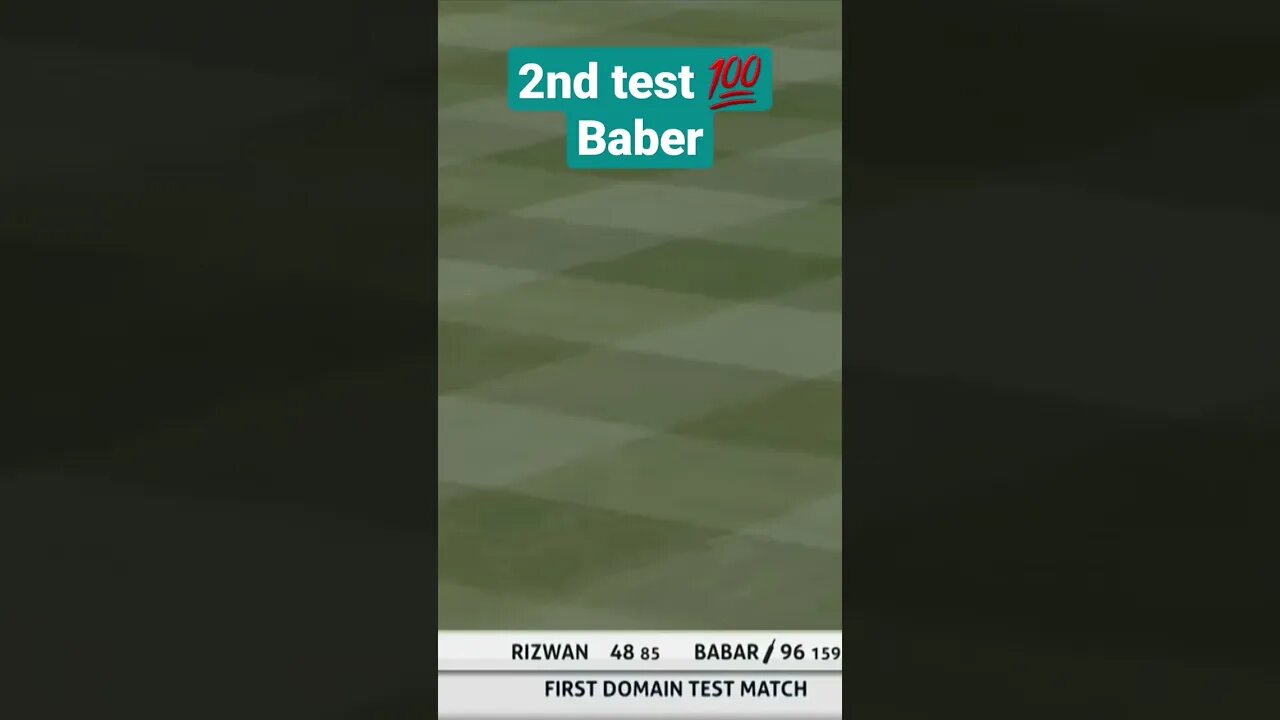 what a great test 💯 Baber Azam ❤️#viral #ytshorts #youtubeshorts #shorts