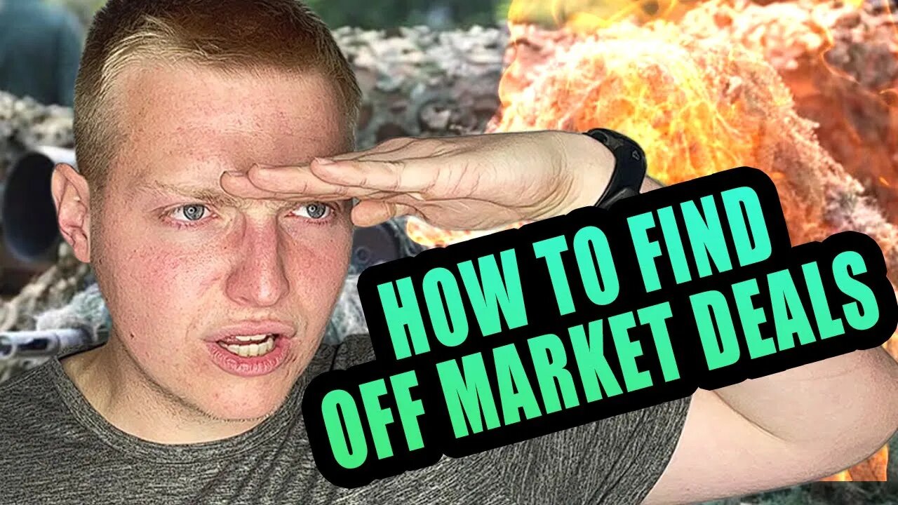 How to Find Off Market Real Estate Deals