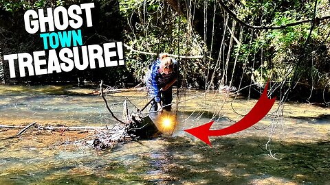Mudlarkers find Treasure in a Ghost Town's Riverbed! ( Survived 120 years in Water )
