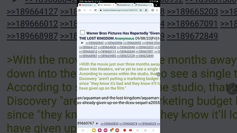 Warner bros has decided to give up on aquaman the lost kingdom