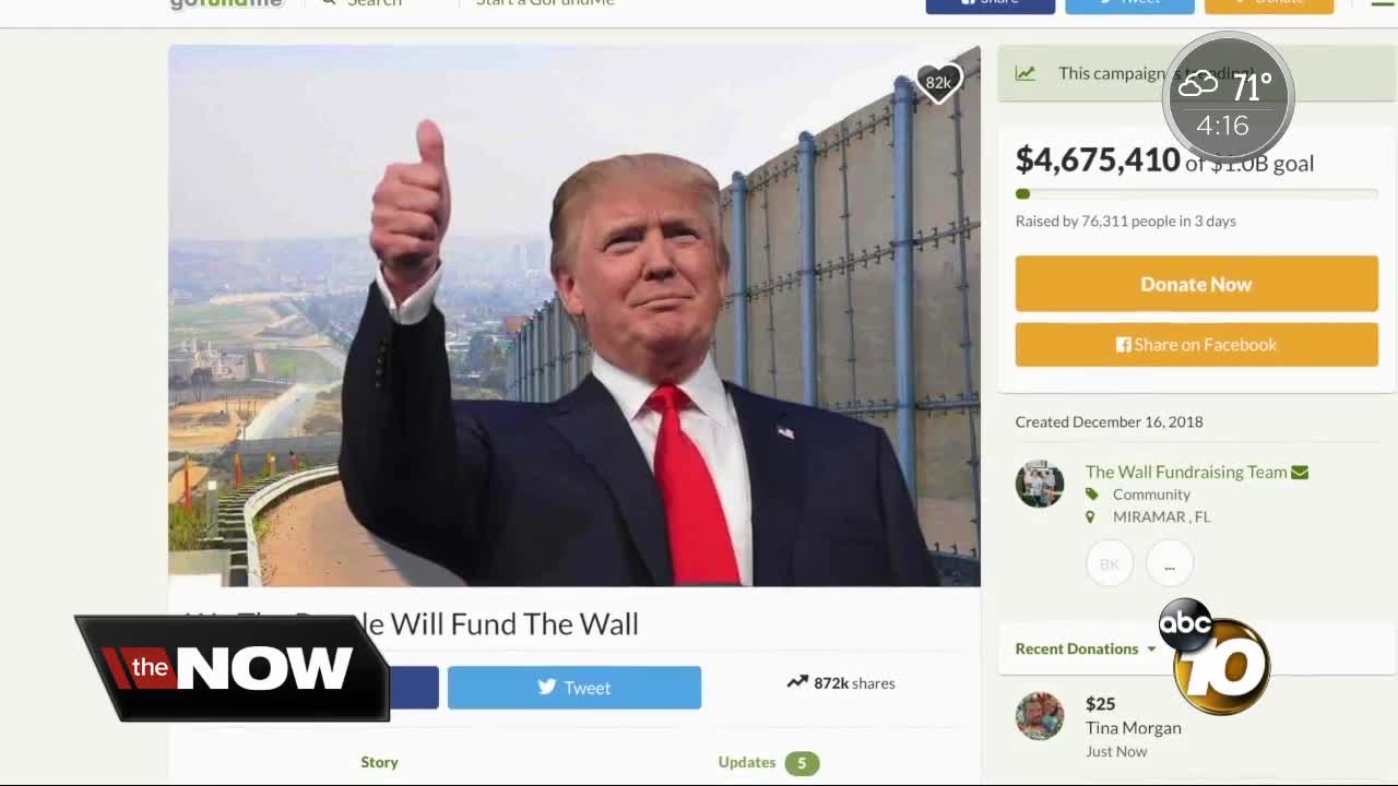 Border wall GoFundMe