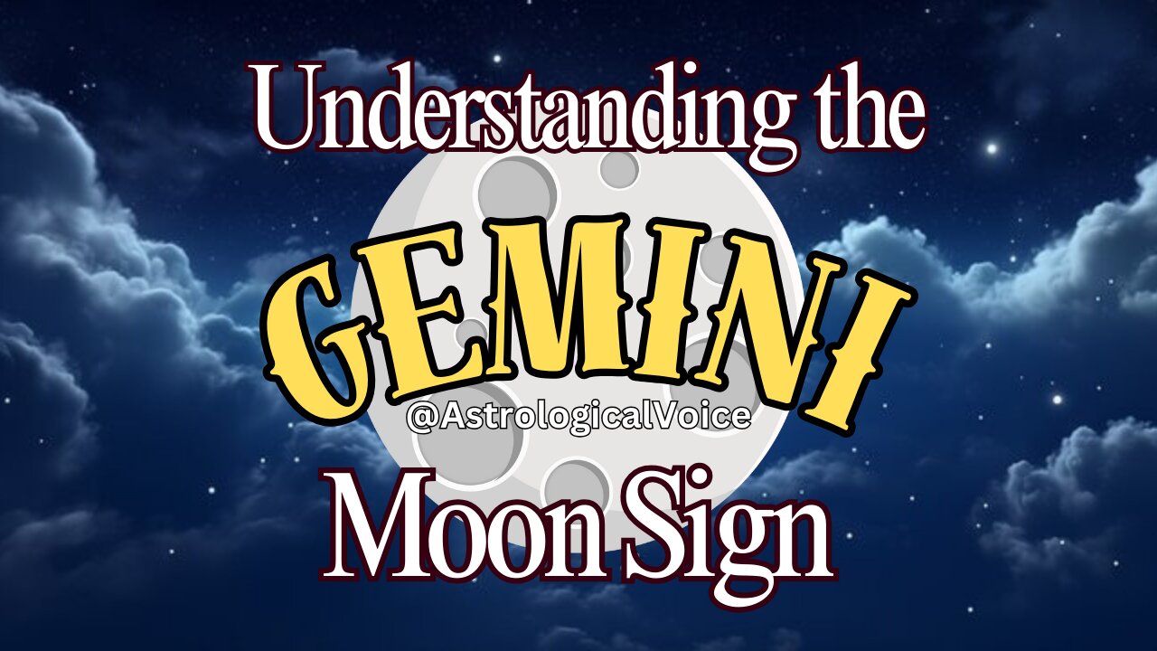 Understanding the Gemini Moon Sign - General, Negative & Positive Aspects