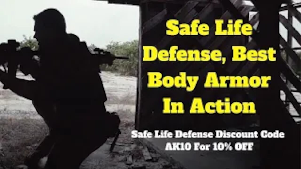 Safe Life Defense, Best Body Armor In Action, Safe Life Defense Discount Code AK10 for 10% OFF