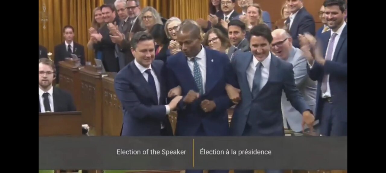 CANADA DRAGS OUT THE NEW HOUSE NIGGER , I MEAN HOUSE SPEAKER