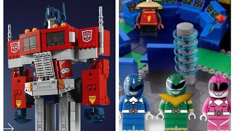 Hasbro & Lego Collab for Transformers - Power Rangers Next? LEGO POWER RANGERS #PowerRangersDinoFury