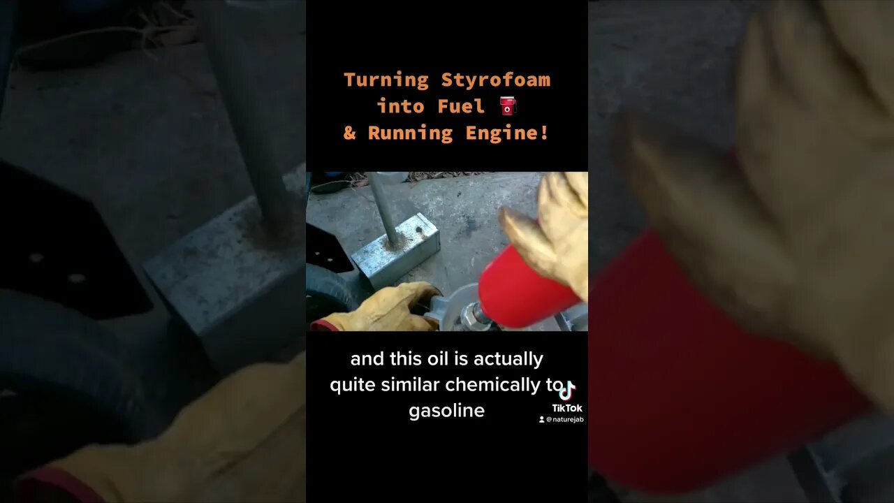 Turning Styrofoam into Fuel!