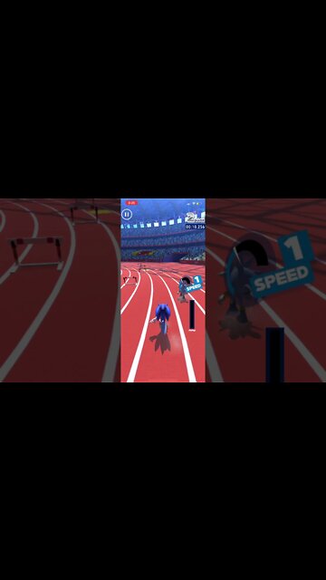 Sonic Doing Hurdles Gameplay - Sonic at the Olympic Games Tokyo 2020