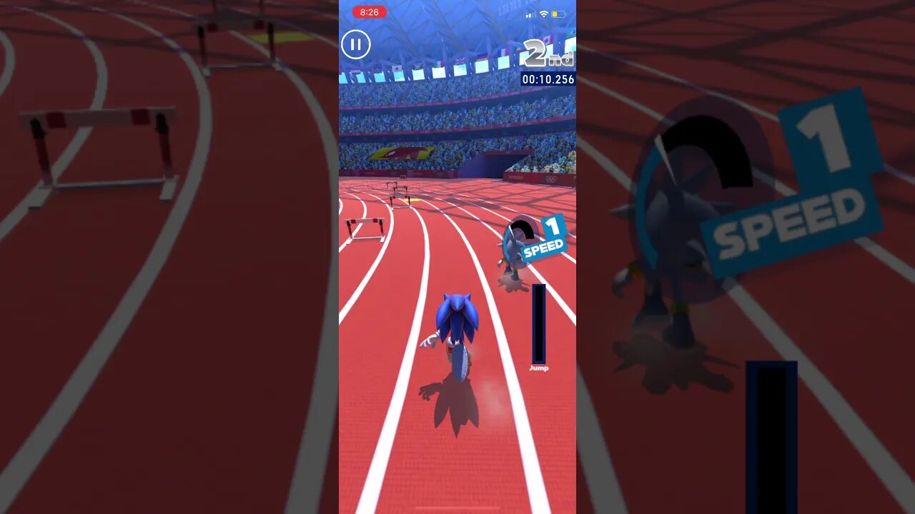 Sonic Doing Hurdles Gameplay - Sonic at the Olympic Games Tokyo 2020