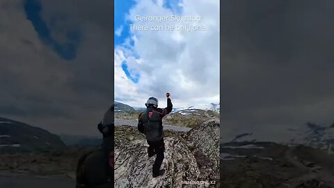 Who doesn’t love a bit of Highlander style camera wanging at the top of a Norwegian mountain!?