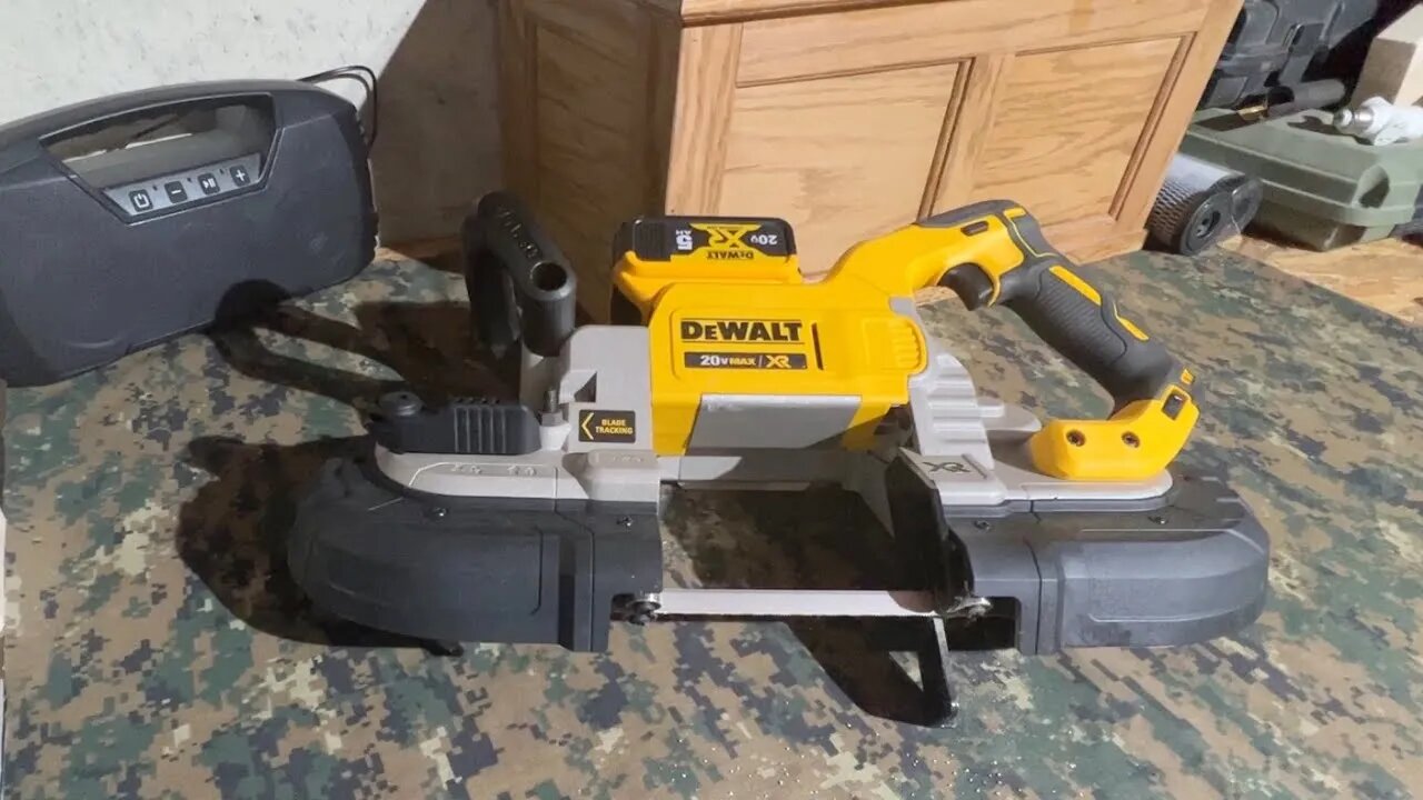 Dewalt 20V Max Brushless Cordless Bandsaw