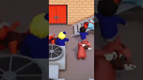 From the top ropes #gangbeastsfunnymoments #gangbeasts #fails #gaming #gamingvideos