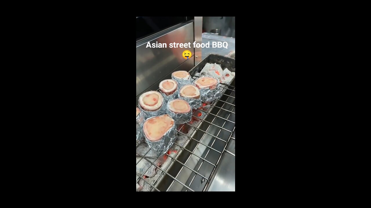 Asian street food BBQ🤤🤤