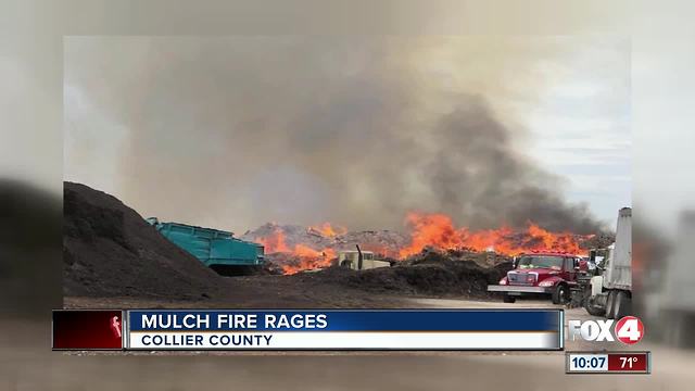 Mulch Fires in Collier County