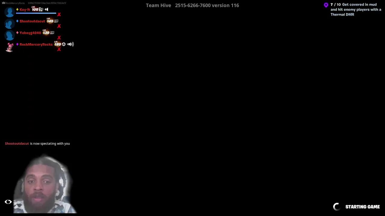 Fortnite with Rock Mercury