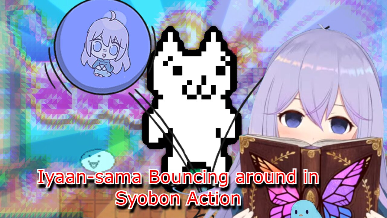 vtuber utakata memory - bouncing around in rage game cat mario