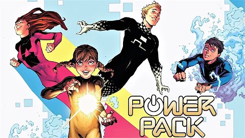 ¿Quiénes Son Los POWER PACK? El Equipo De SUPERHÉROES Más Joven De La Historia - MARVEL COMICS