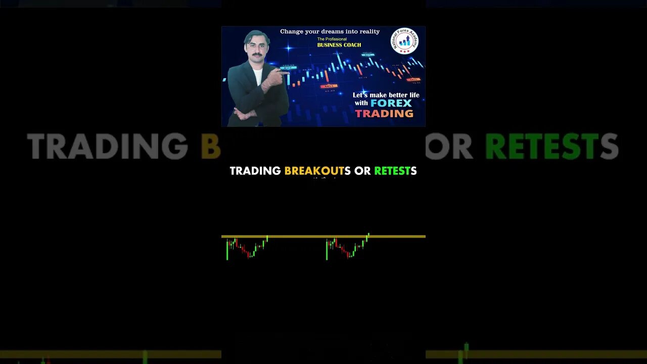 Trading breakouts or retests chart patterns|price action|technical analysis|trendline|national forex