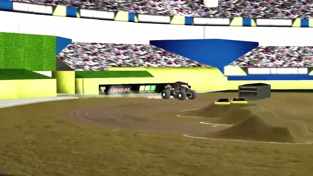 Monster Jam Freestyle #18 BeamNG.Drive Monster Jam #beamngdrive #monsterjam