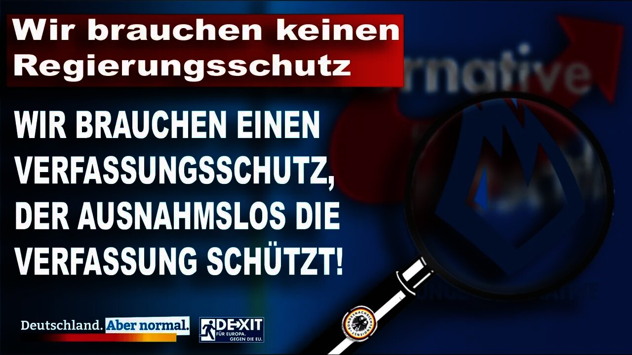 Wir brauchen keinen Regierungsschutz