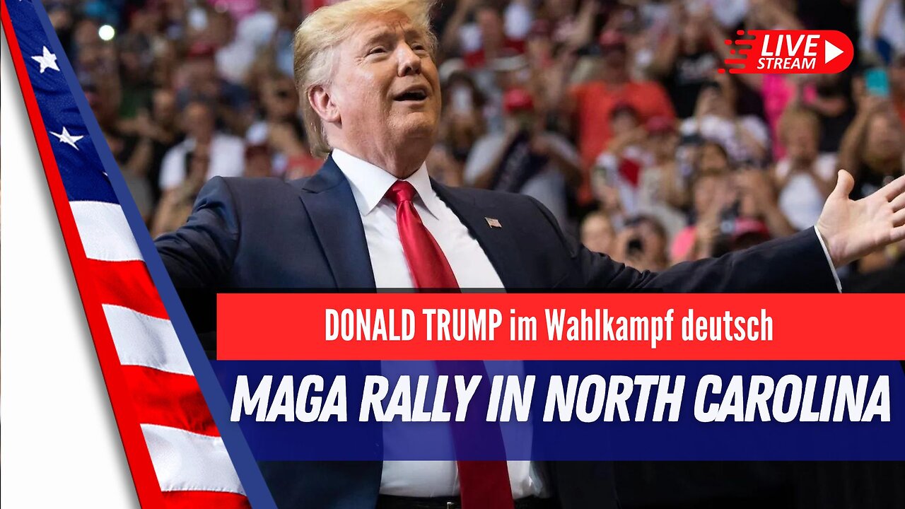 Warten auf TranslatedPress DE 20. September 2024 um 17:10 LIVE: MAGA Rally in North Carolina