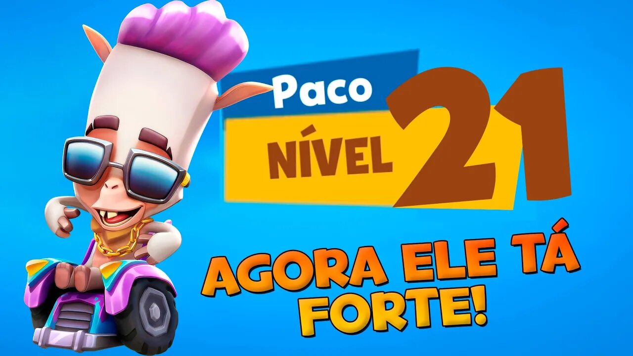 Chegou a Hora dele PACO nv Máximo! Até que nv ele Chegou? Zooba