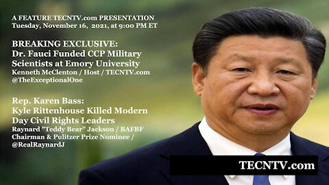 TECNTV.om / BREAKING EXCLUSIVE: Dr. Fauci Funded CCP Military Scientists at Emory University