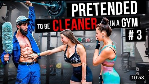 CRAZY OLD MAN pranks GIRLS in a GYM | Aesthetics in public reactions