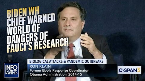 Biden WH Chief Warned World of the Dangers of Fauci’s Research on Viruses in 2019